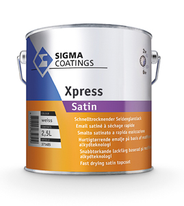 Sigma Xpress Satin 1,0 lt Weiß seidenglänzend